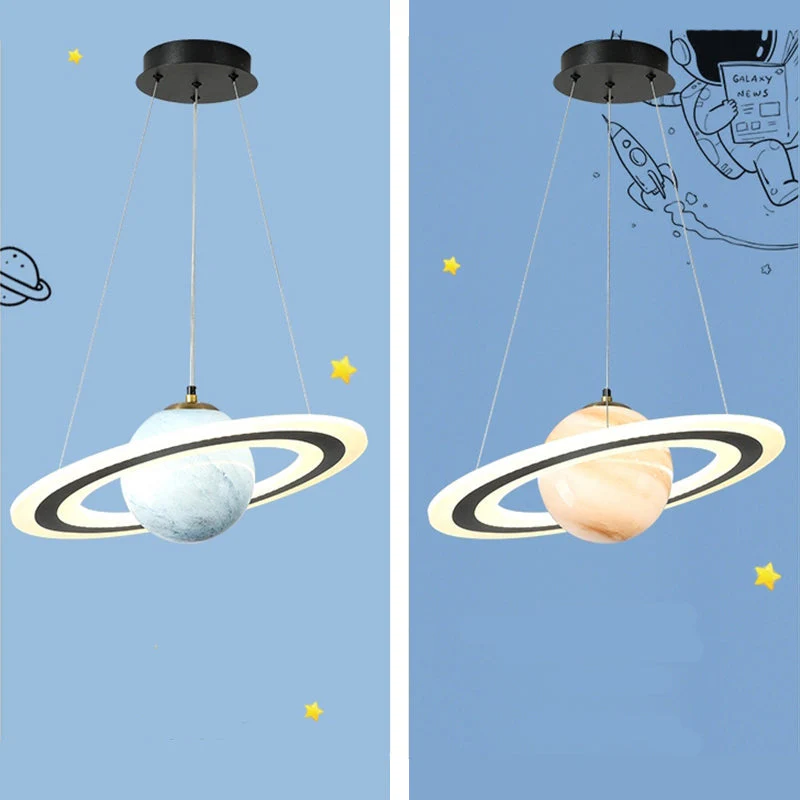 Moderni LED-riippuvalaisin Himmennettävä Planettyyli - Image 6