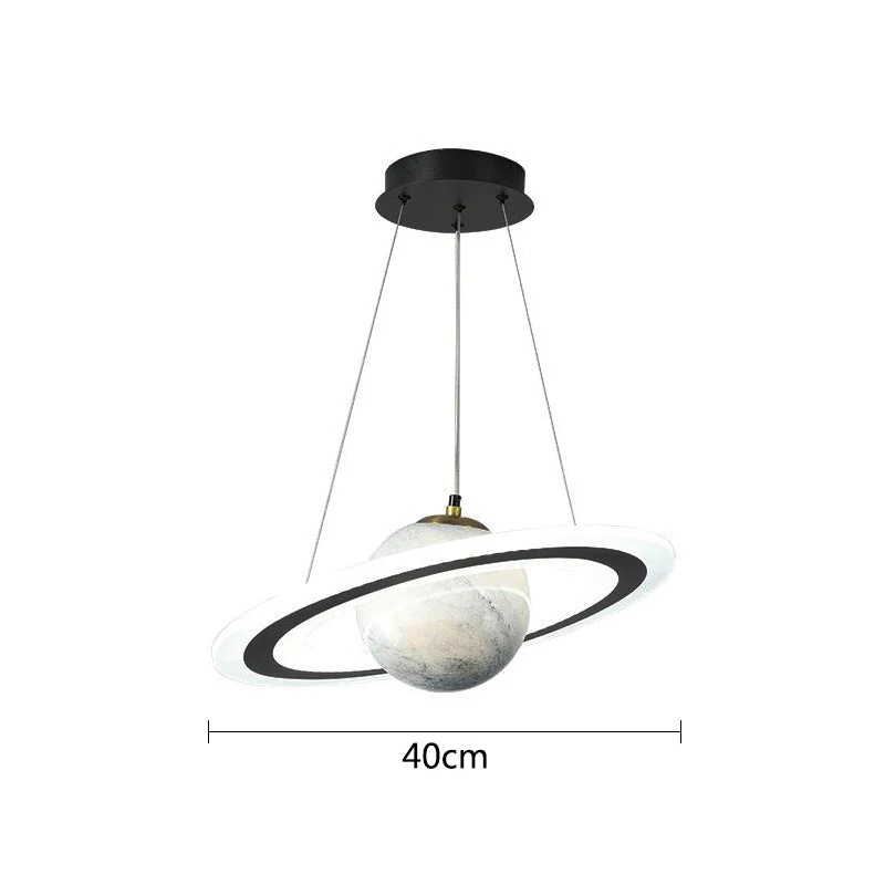 Moderni LED-riippuvalaisin Himmennettävä Planettyyli - Image 8