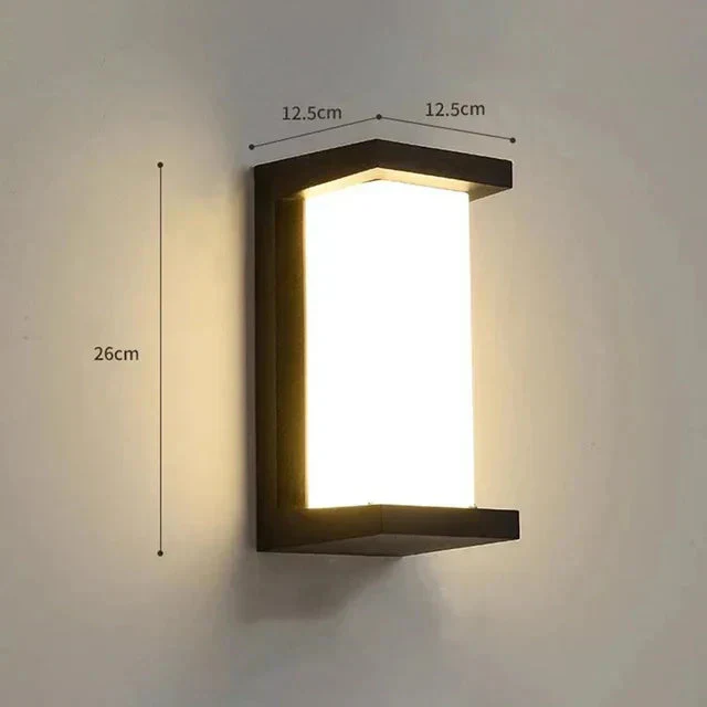 Moderni LED-seinävalaisin ulkokäyttöön - Image 2