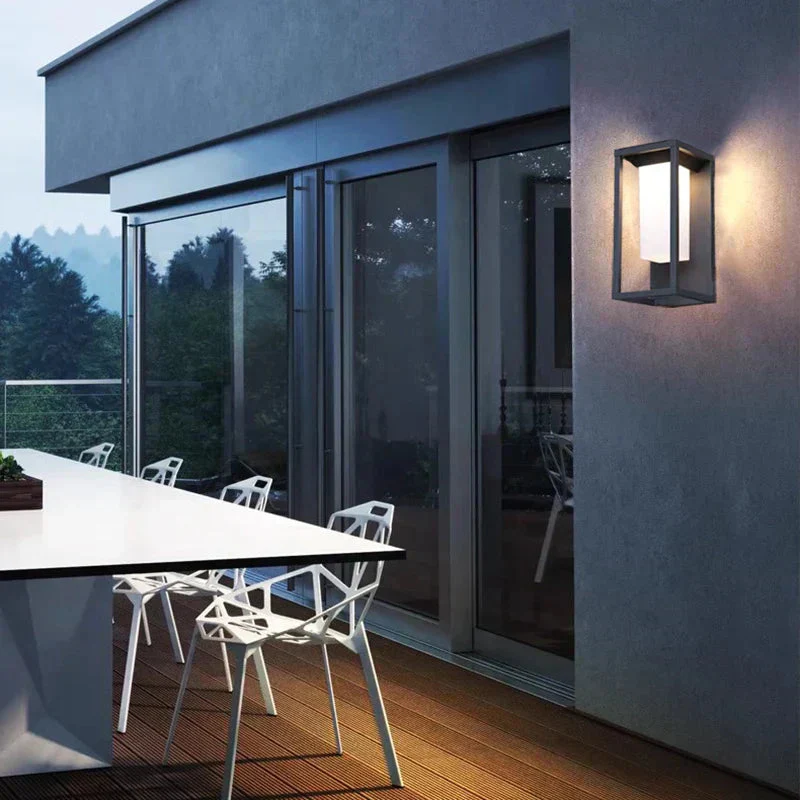 Moderni LED-seinävalaisin ulkokäyttöön - Image 3