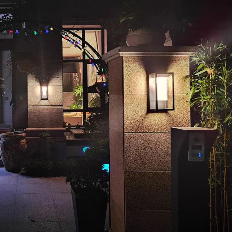 Moderni LED-seinävalaisin ulkokäyttöön - Image 4