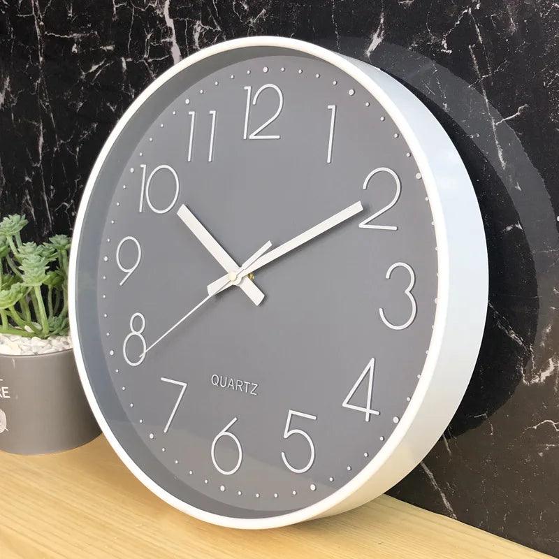 Moderni Seinäkello Minimalistisella Designilla 12 Tuumaa - Image 10