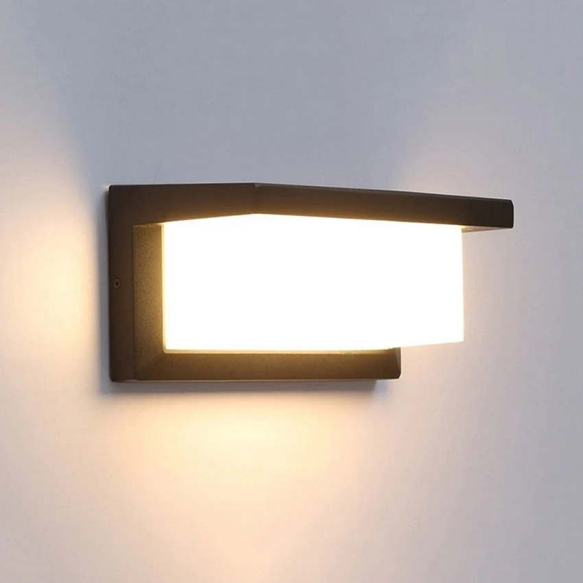 Moderni Ulkovalaisin LED-malli Seinälle Vedenpitävä Terassille ja Puutarhaan - Image 6