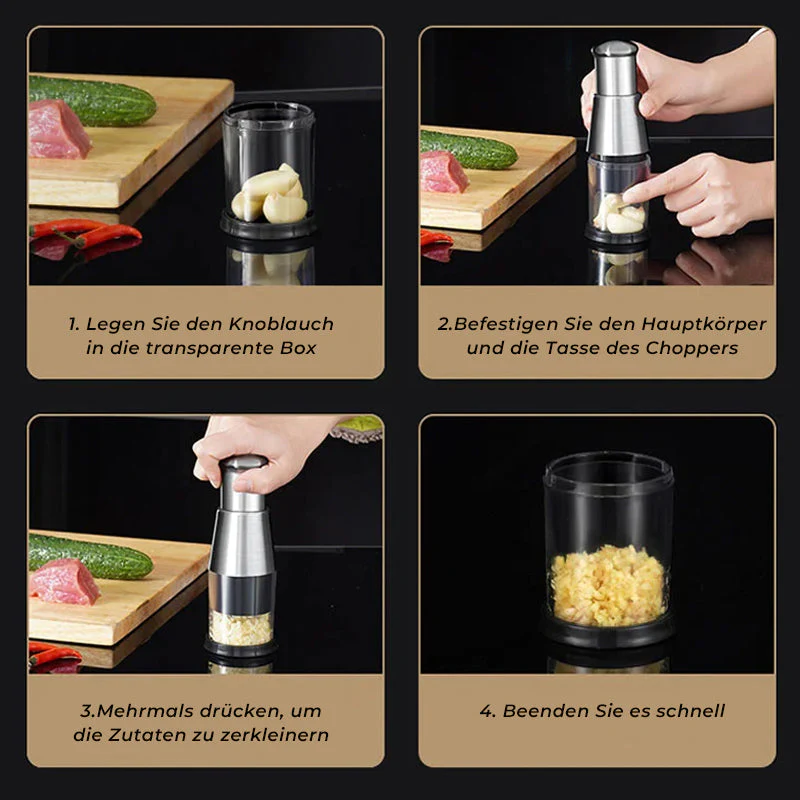 Monikäyttöinen Valkosipulipuristin Keittiöväline - Image 3
