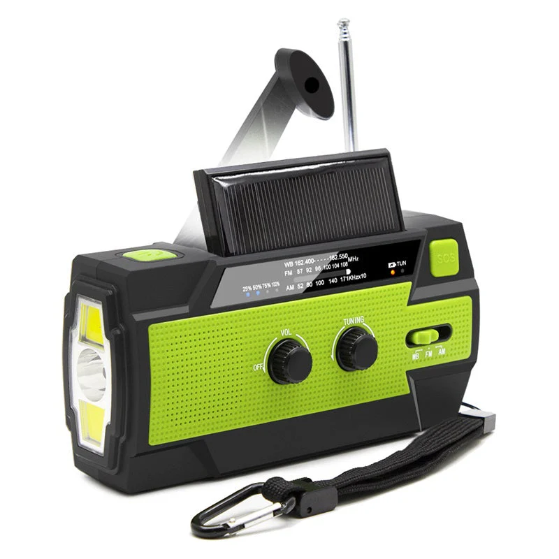 Monitoiminen Aurinkokennoradio