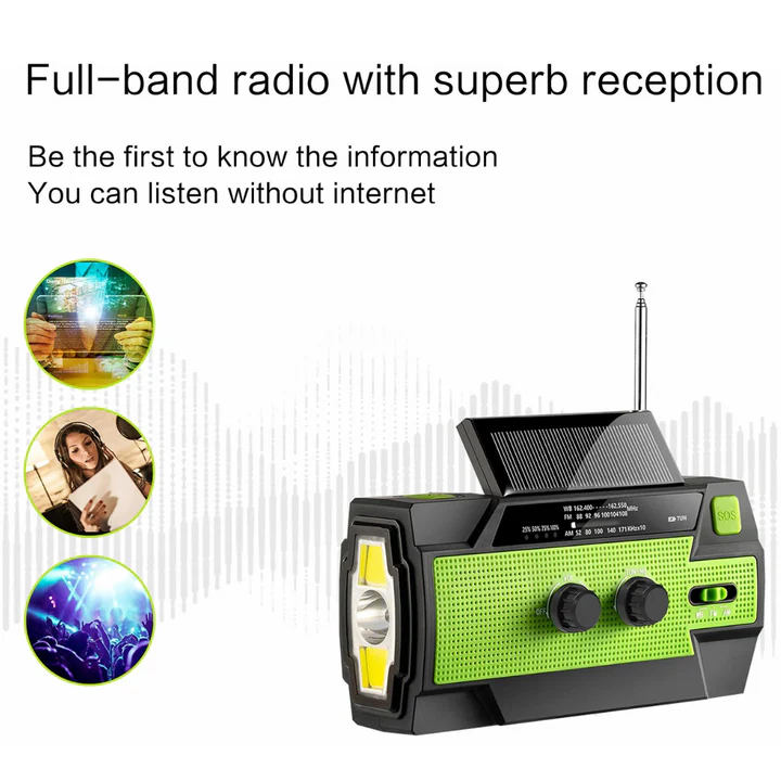 Monitoiminen Aurinkokennoradio - Image 6