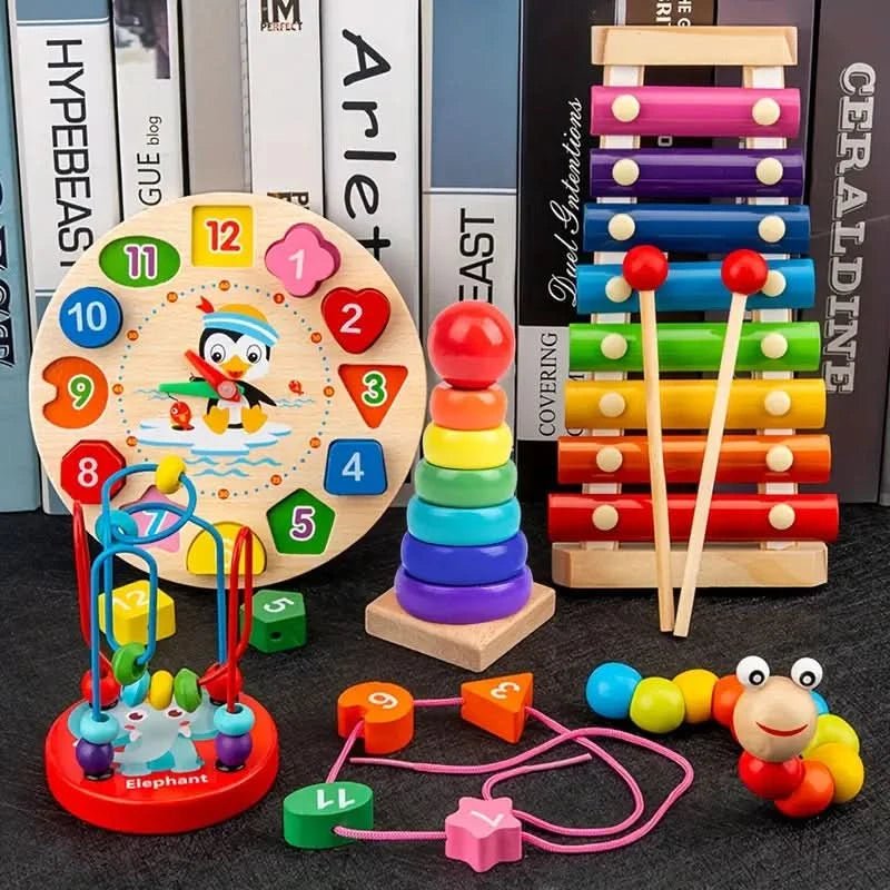Montessori-setti 5-in-1 Vauvoille ja Taaperoille