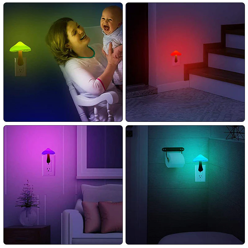 Mushroom Night Light with Dimming Feature - Image 4