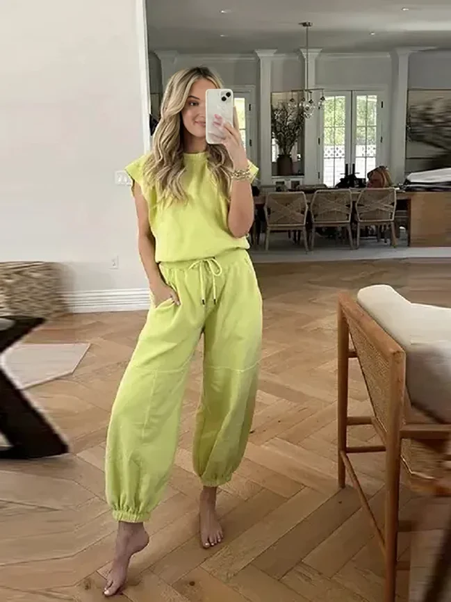 Naisille Rento Jumpsuit Avoin Selkä Polyesteri