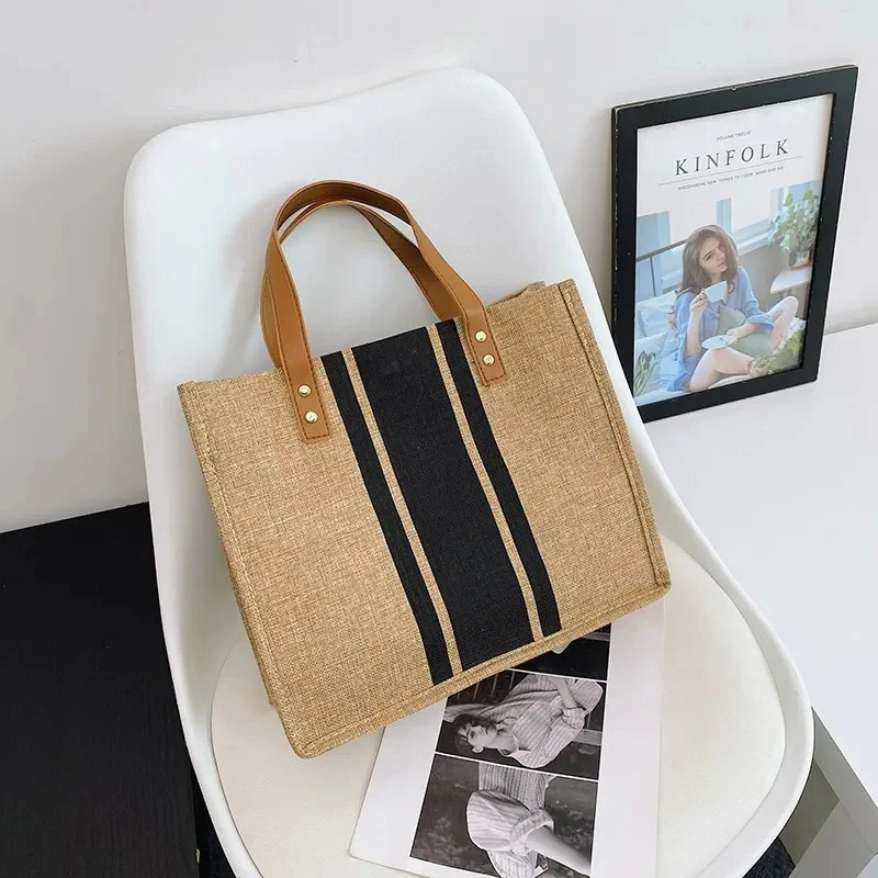 Naisten Canvas Bucket Tote - Image 2