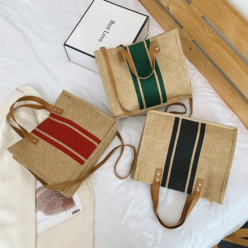 Naisten Canvas Bucket Tote - Image 3