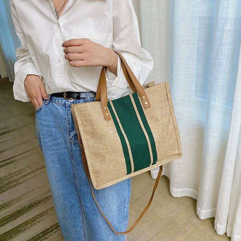 Naisten Canvas Bucket Tote - Image 5