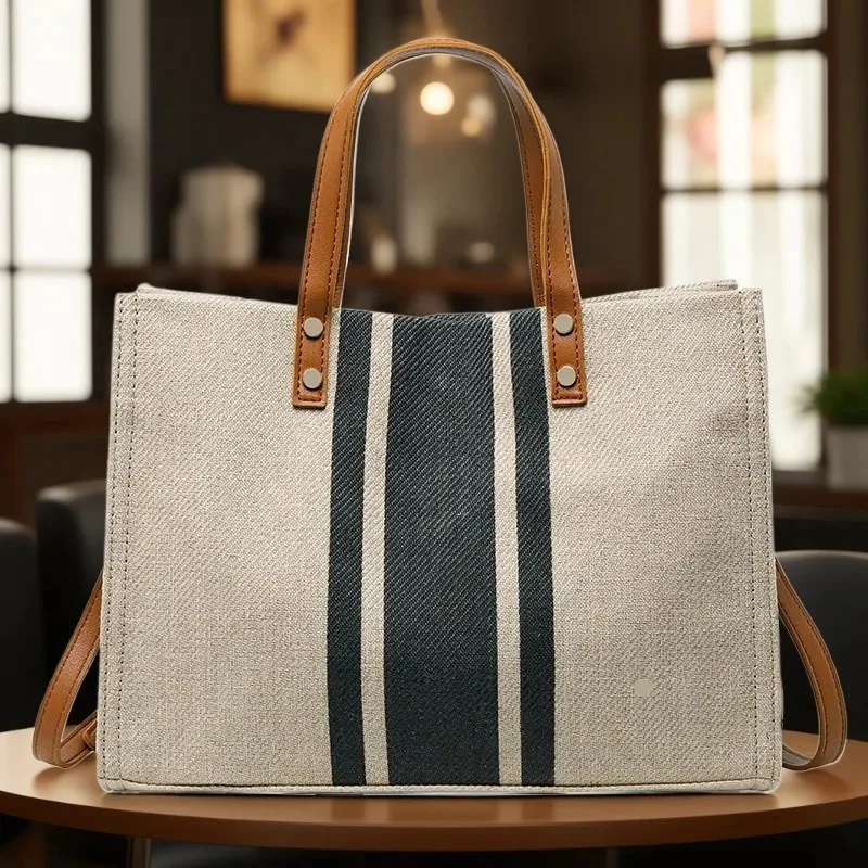 Naisten Canvas Bucket Tote - Image 6