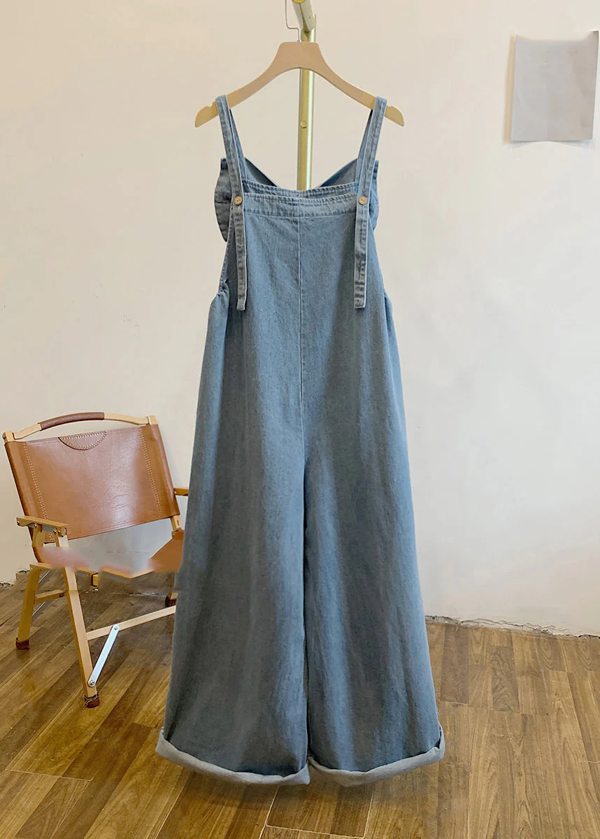 Naisten Denim-haalari Rusetilla ja Patchwork-tyylillä - Image 2