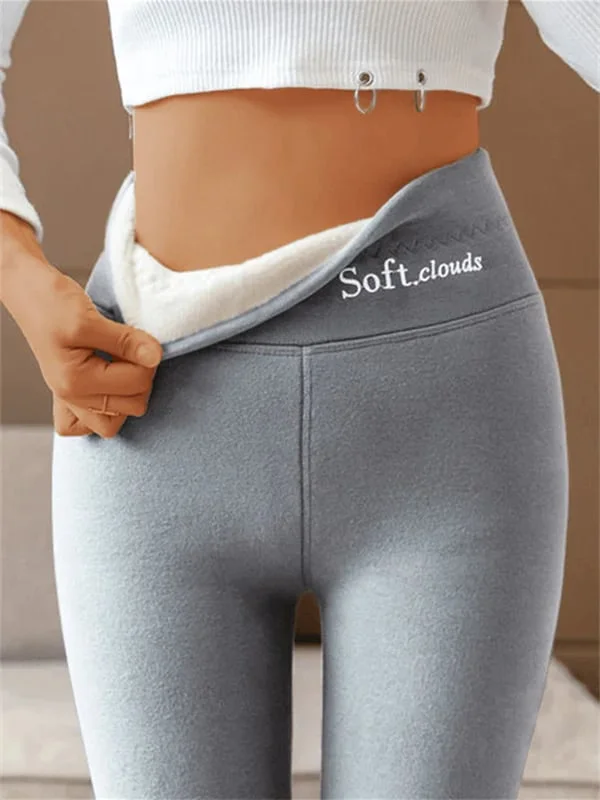 Naisten Fleece-säärystimet Lämpimällä Vuorella Talvikäyttöön - Image 5