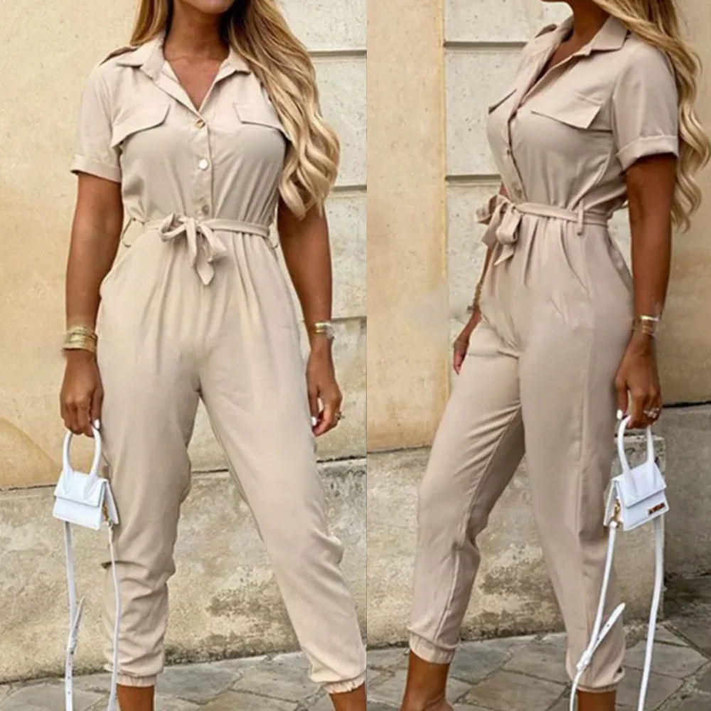 Naisten Jumpsuit Tyylikäs Korkealaatuinen Materiaali - Image 2