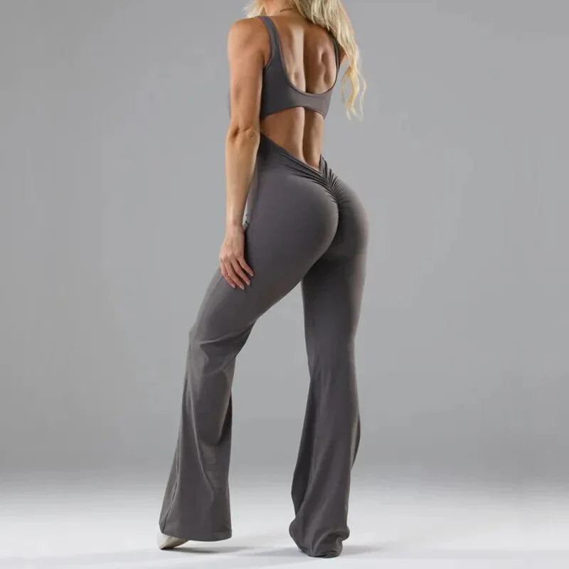 Naisten Jumpsuit Tyylikäs Polyesteri Illan Tapahtumiin - Image 4