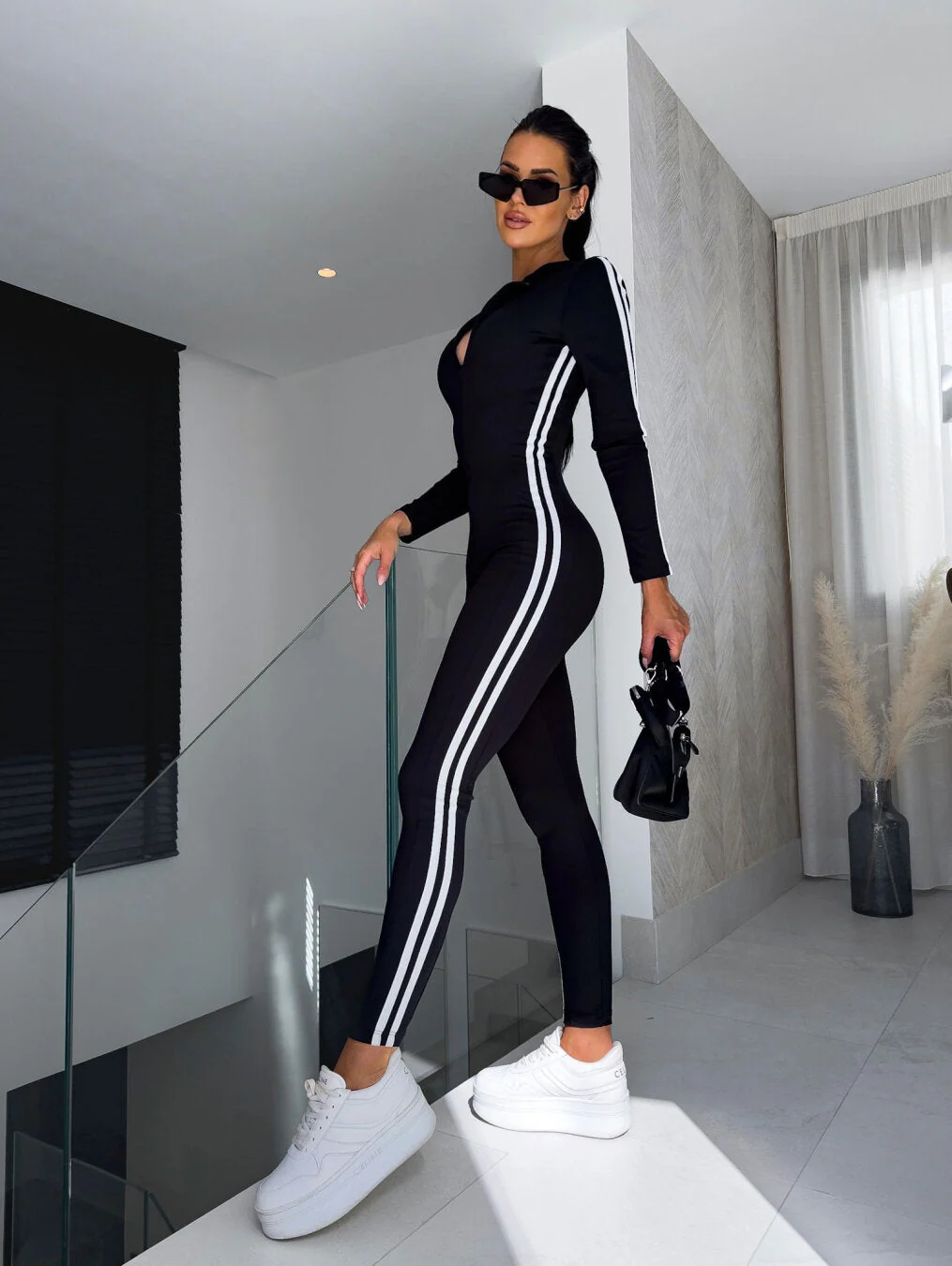 Naisten Jumpsuit Urheilullinen Muotoilu Mukavasta - Image 2