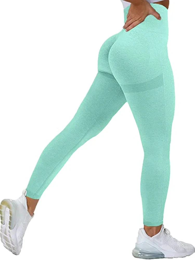 Naisten korkea vyötärö Workout Leggingsit - Image 9