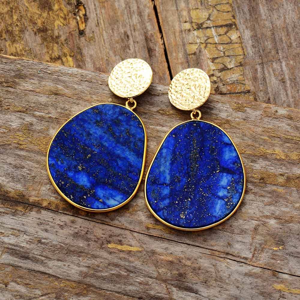 Naisten Korvakorut Lapis Lazuli - Image 2