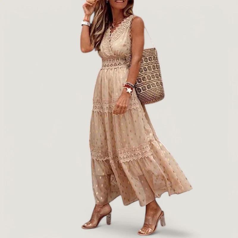 Naisten Maxi Mekko Boho Kesätyyli - Image 2