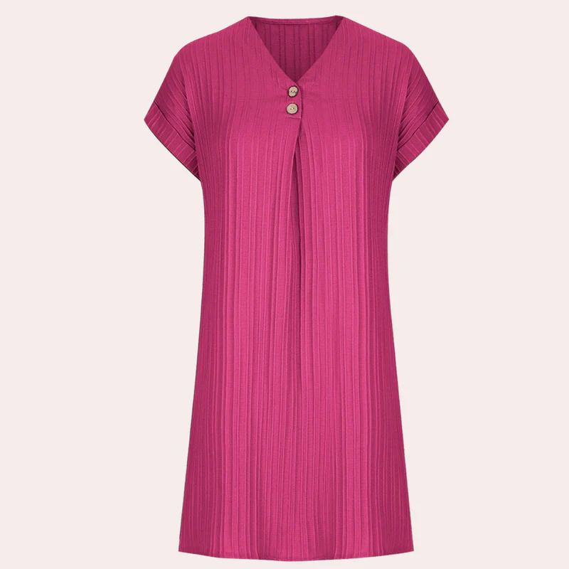 Naisten Mini Mekko V-kaula-aukolla - Image 3