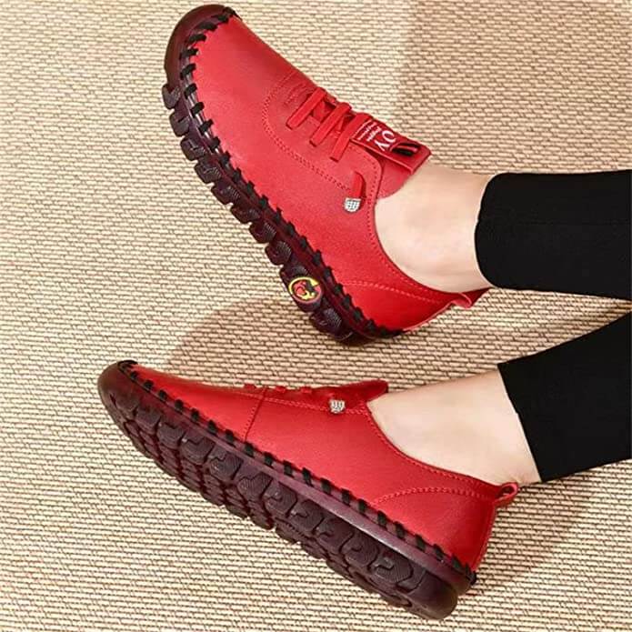 Naisten Mukava Flat Loafer - Image 9