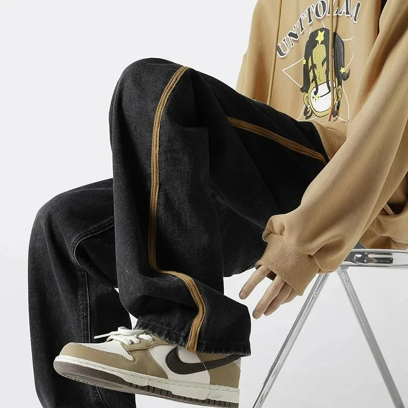 Naisten Oversized Farkut Pehmeä Denim - Image 3