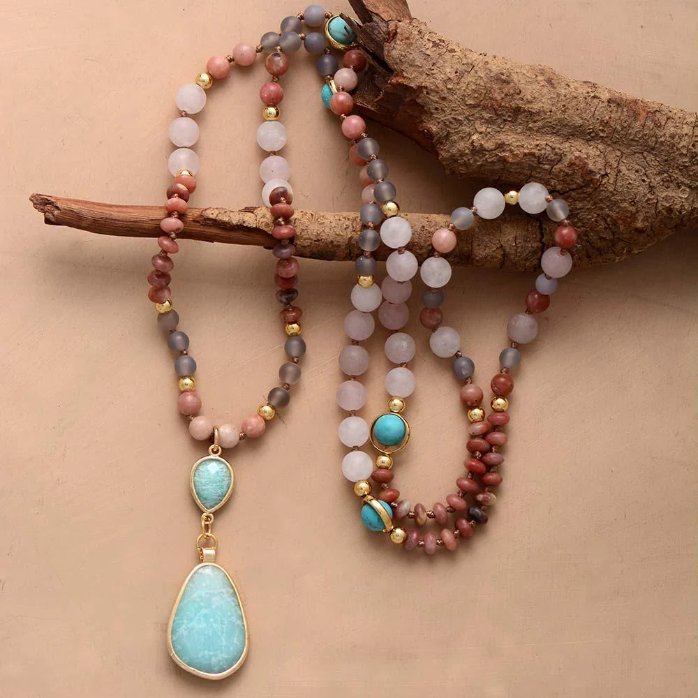 Naisten Pastelli Mala -kaulakoru - Image 6