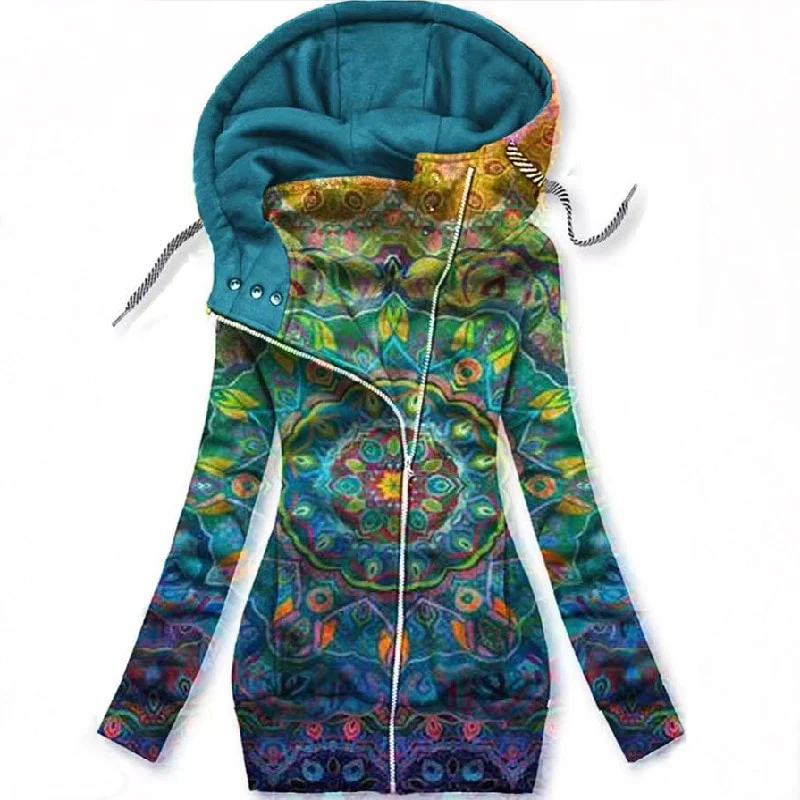 Naisten Perhonen Art Vest Sweatshirt - Image 2