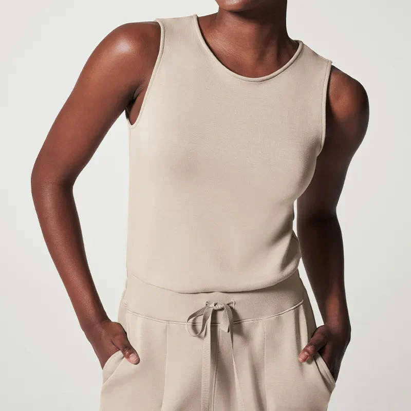 Naisten Rento Jumpsuit Vyötärönauha Polyesteri - Image 2