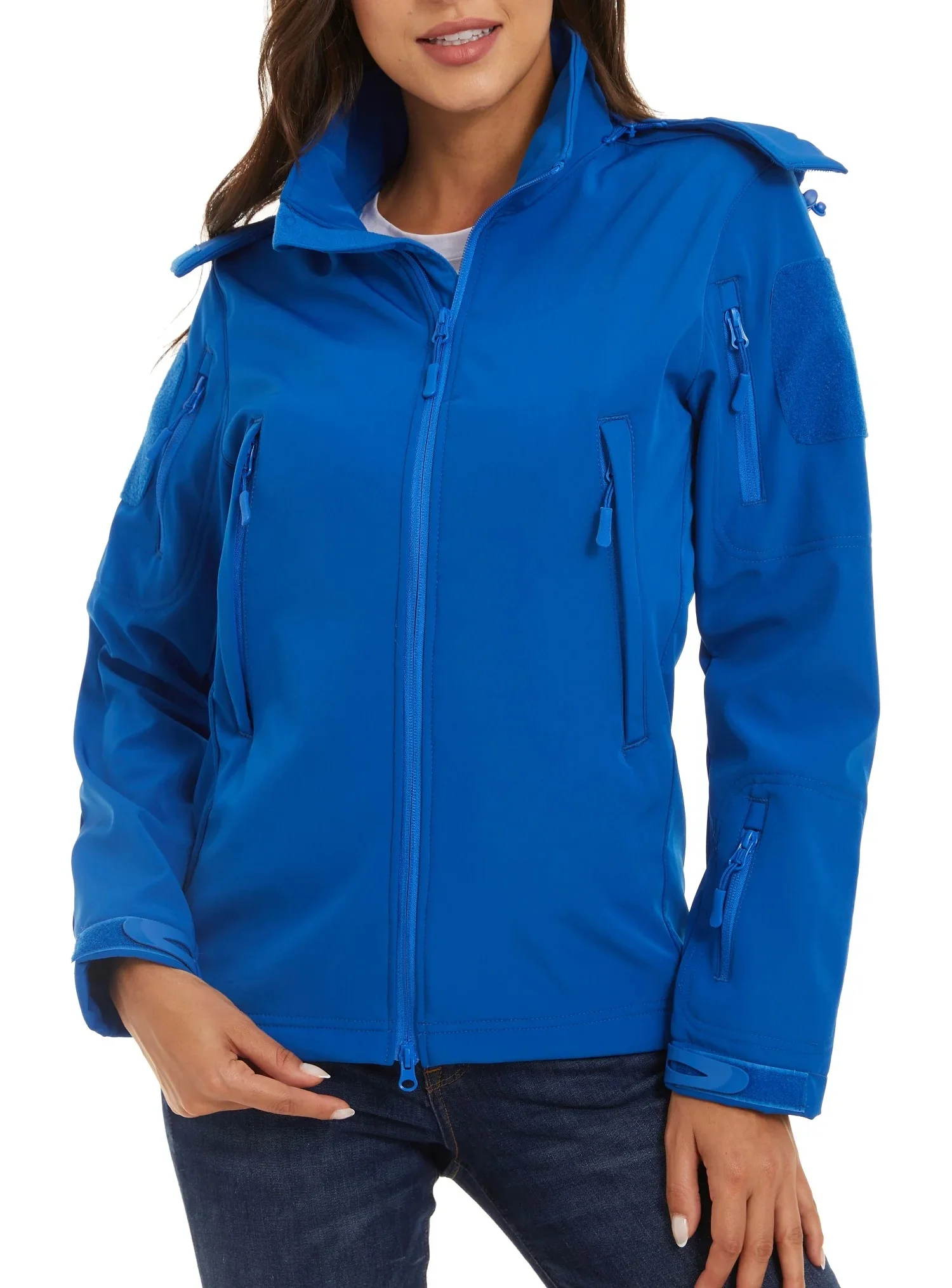 Naisten Soft Shell Fleece takki - Image 8