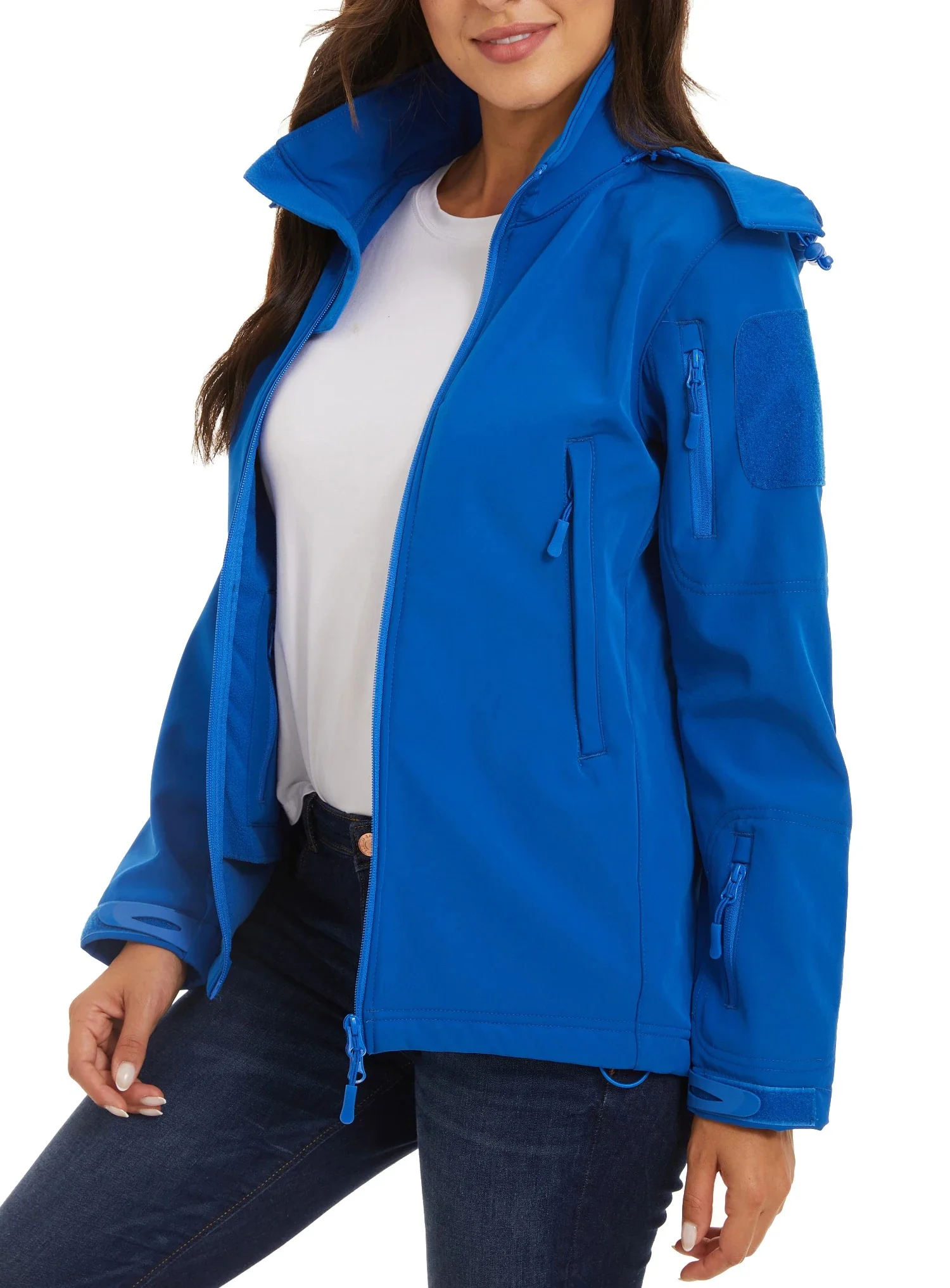 Naisten Soft Shell Fleece takki - Image 9