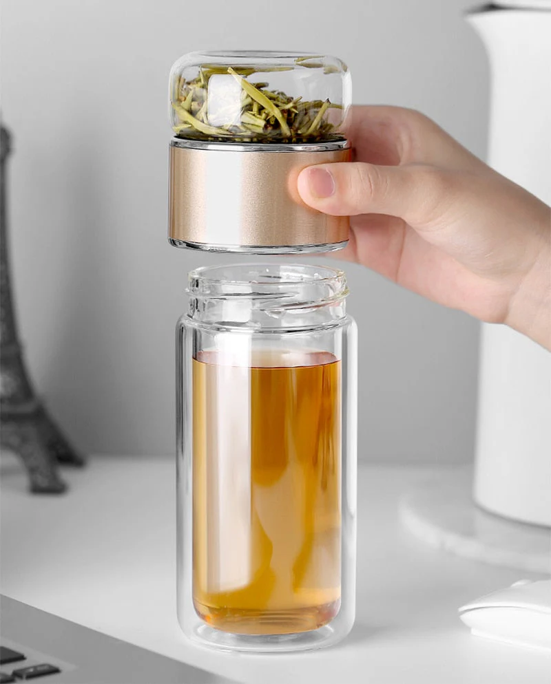 Naisten Teepullo 2-in-1 Infuser Moderni Muotoilu - Image 6
