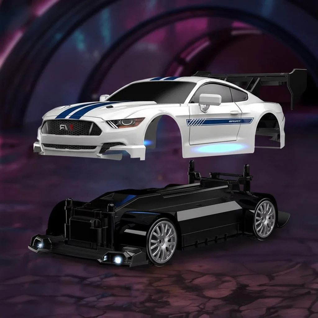 Nelivetoinen RC-drift-auto erityisillä renkailla - Image 6