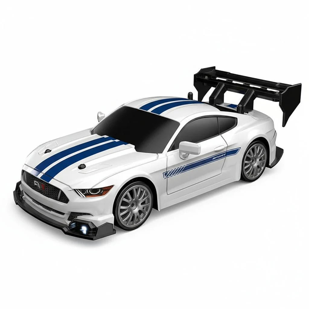 Nelivetoinen RC-drift-auto erityisillä renkailla - Image 8