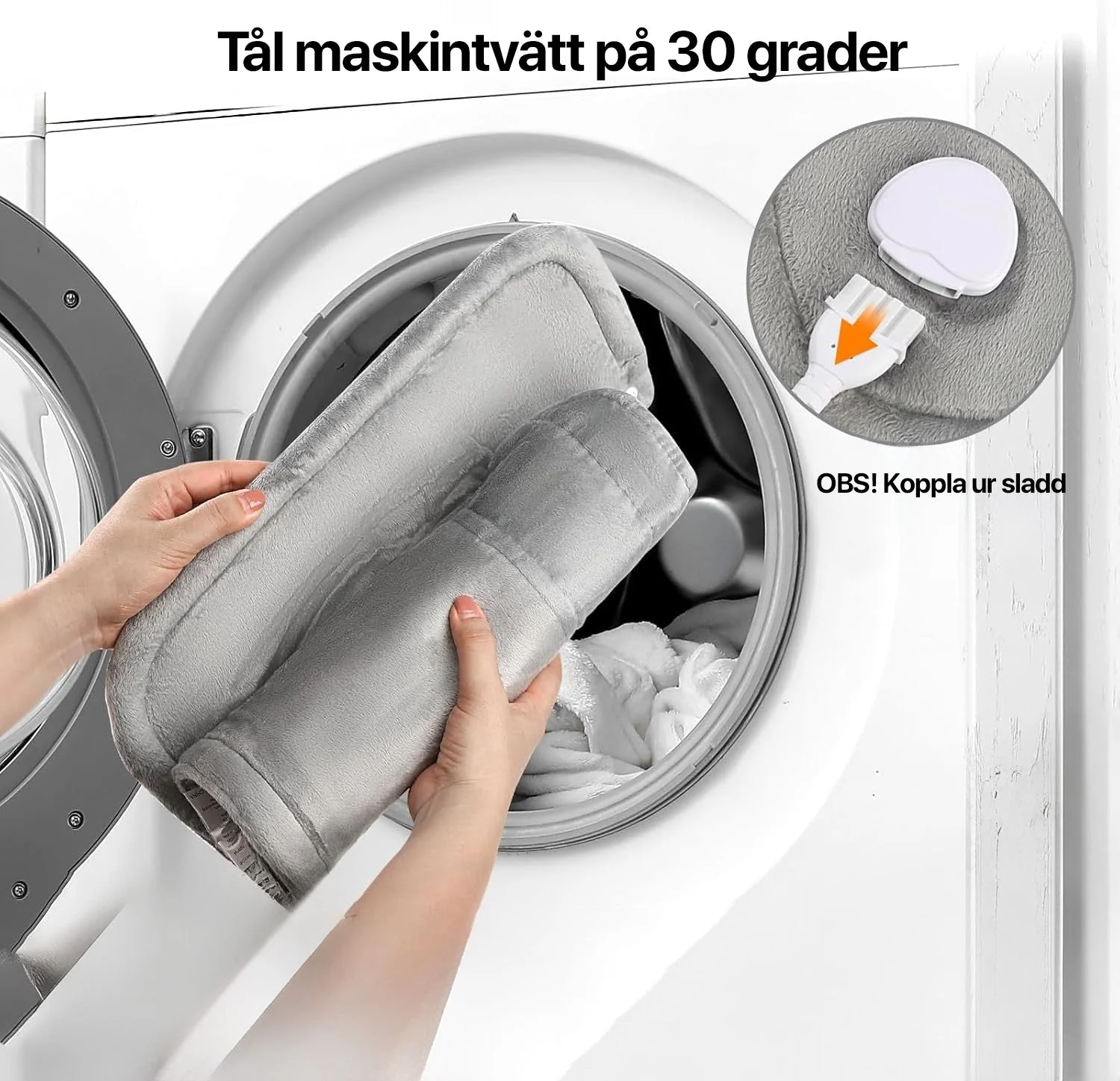 Niskan ja hartioiden Lämmitystyyny Ergonominen - Image 4