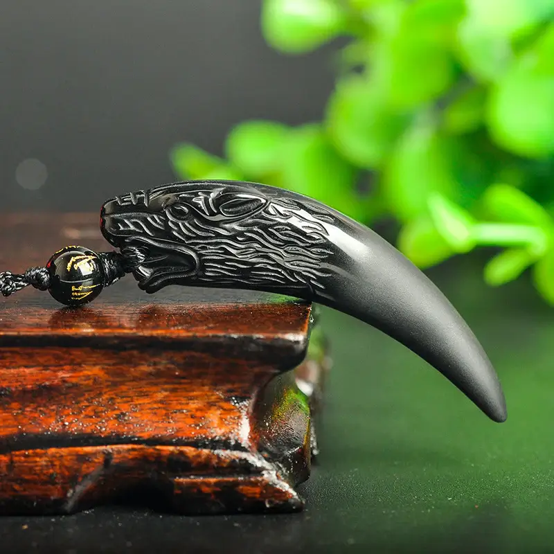 Obsidian Wolf Riipus Kaulakoru - Image 10
