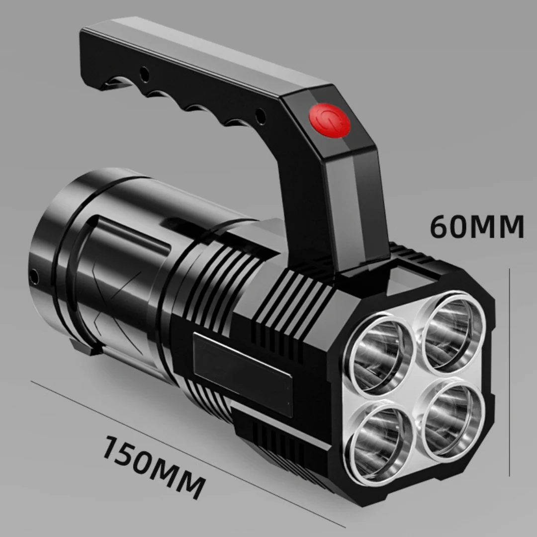 P1000 Led ladattava taskulamppu - Image 5