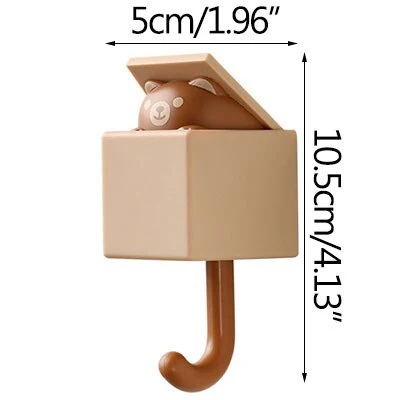 Peeking Cat seinälle roikkuu koukku - Image 14