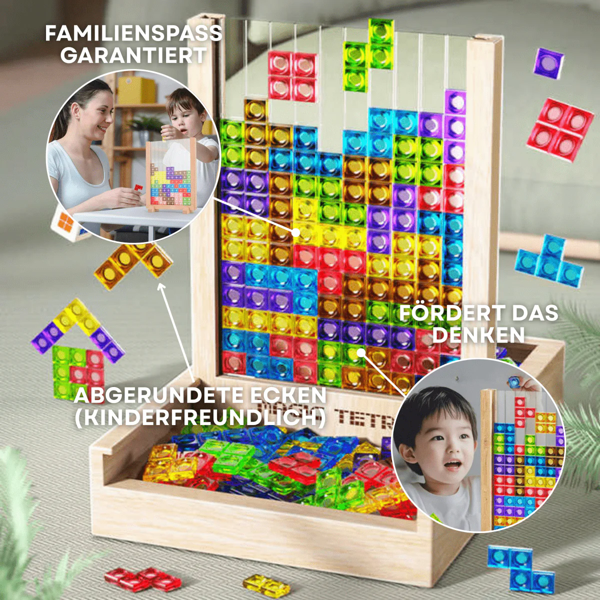 Perheen Tetris-pulmapeli Kestävä Design - Image 3