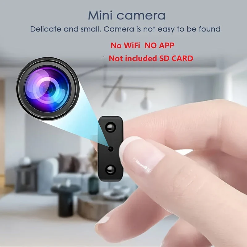 Pienikokoinen Minikamera Full HD Liikkeentunnistuksella - Image 2