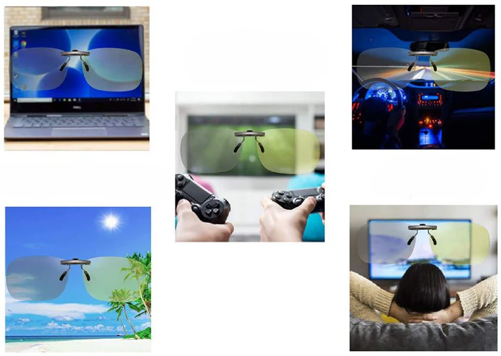 Polarisoidut clip-on-aurinkolasit - Image 10