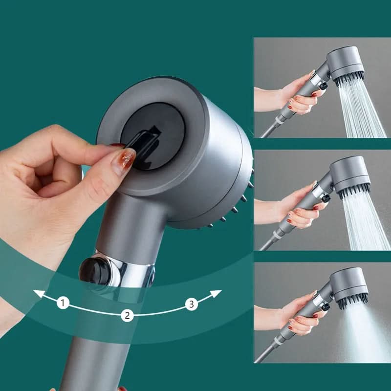 PowerStream Suihkupää Hierontatoiminnolla ja Vesisuodattimella - Image 4