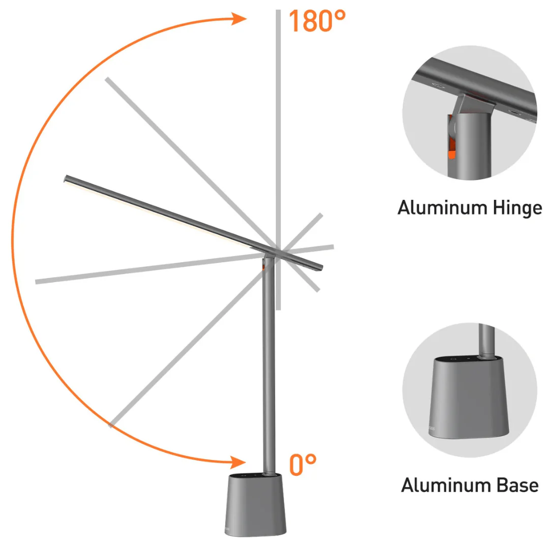 Pöytävalaisin Taitettava Moderni LED Himmennettävä - Image 4