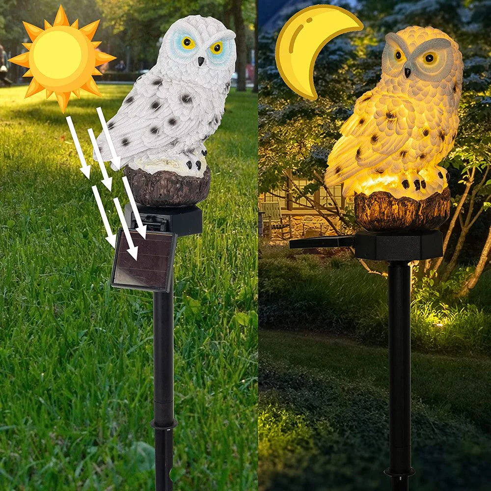 Puutarhavalaisin Pöllösuunnittelulla LED-valaistus - Image 4