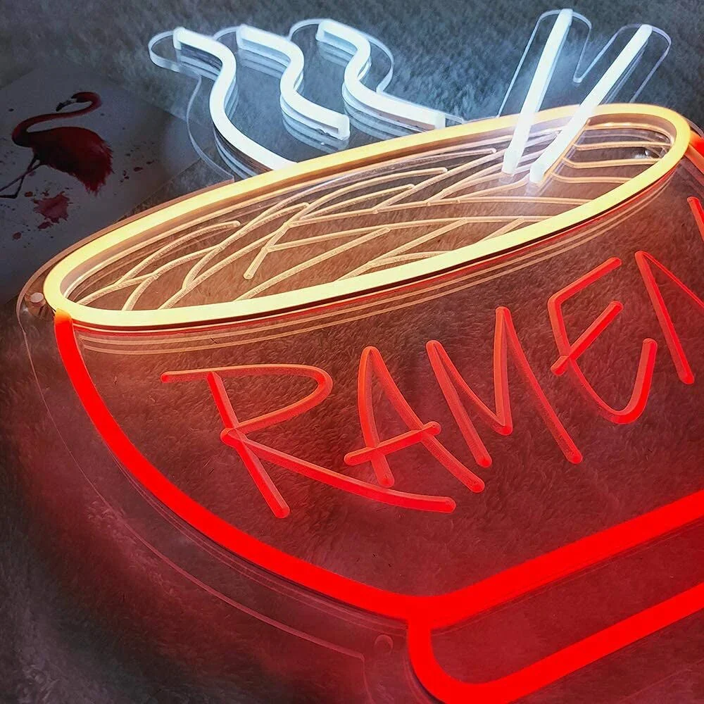 Ramen Neonvalokyltti Moderni Sisustuselementti - Image 6
