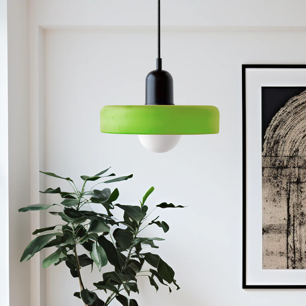 Riippuvalaisin Bauhaus-tyyliin Pyöreä Muoto Moderni Sisustus - Image 22