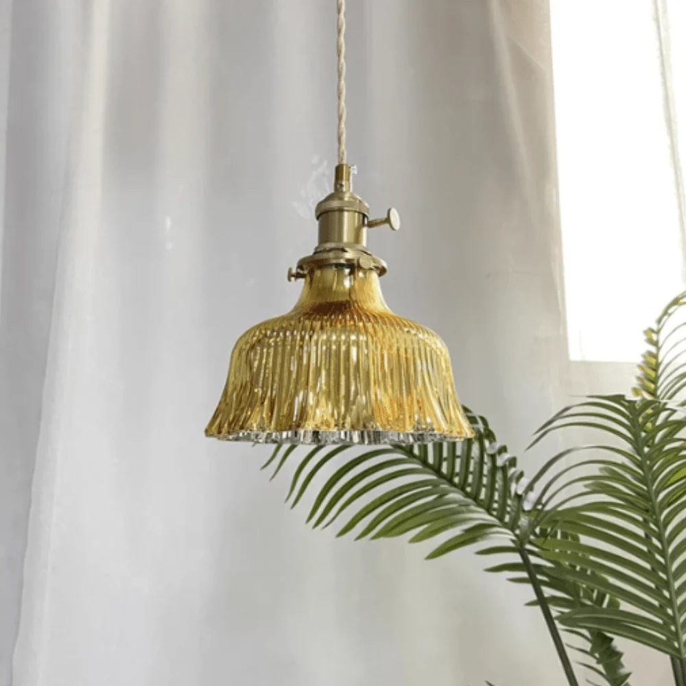 Riippuvalaisin Vintage Skandinaavinen Design Kupariyksityiskohdilla - Image 3
