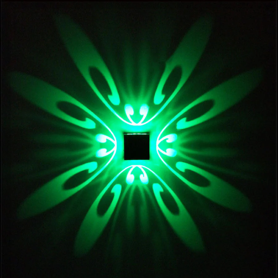 Seinälle Kiinnitettävä LED-valaisin Monivärinen - Image 4